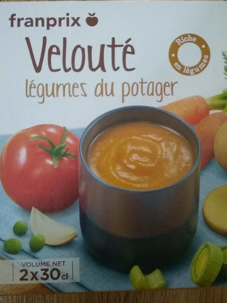 Velouté légumes du potager