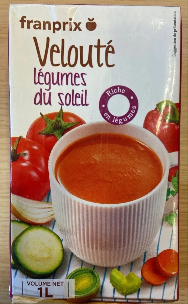 Velouté légumes du soleil Franprix