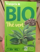 Thé vert bio franprix