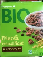 Muesli croustillant au chocolat