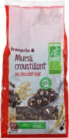 Muesli croustillant chocolat noir bio