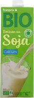boisson soja enrichie en calcium bio