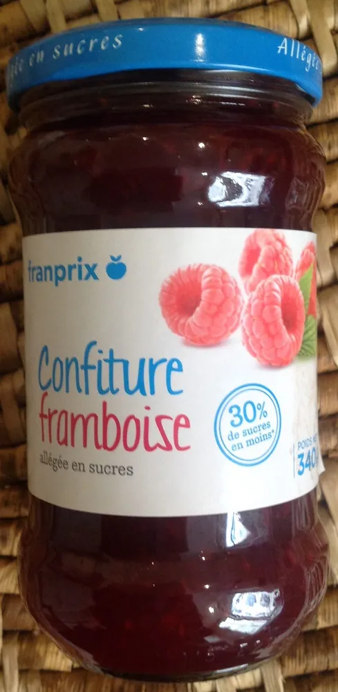 Confiture Allégée Framboises