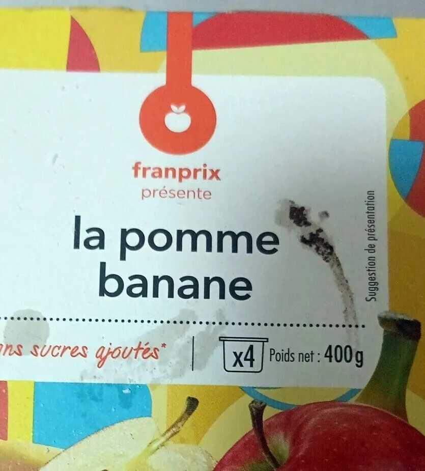 Compote pomme banane