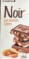 Noir aux amandes entières