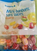 Mini bonbons sans sucre assortis