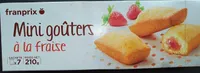 Mini goûters à la fraise