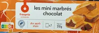 mini marbrés chocolat sachet individuel
