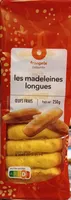 Madeleines longues