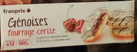 Genoises fourrage cerise
