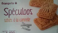 Spéculoos sablés à la cannelle