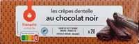 Crêpes dentelle chocolat noir