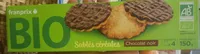 Sablés céréales chocolat noir bio