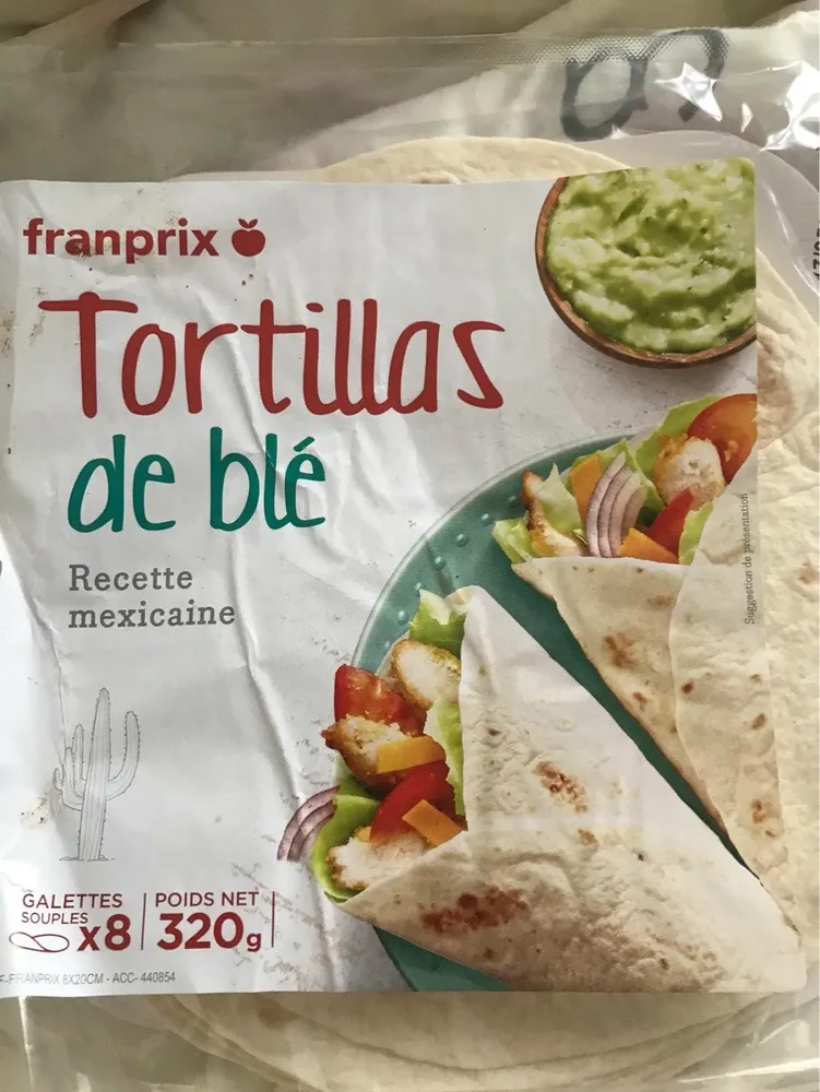 Tortillas de blé