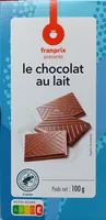 tablette degustation chocolat au lait