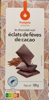Chocolat noir aux éclats de fèves de cacao