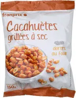 Cacahuètes grillées à sec