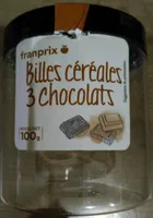 Billes céréales 3 chocolats