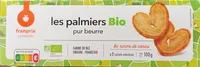 Les palmiers pur beurre bio
