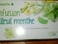 Infusion tilleul menthe
