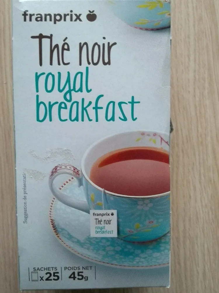 Thé noir royal breakfast