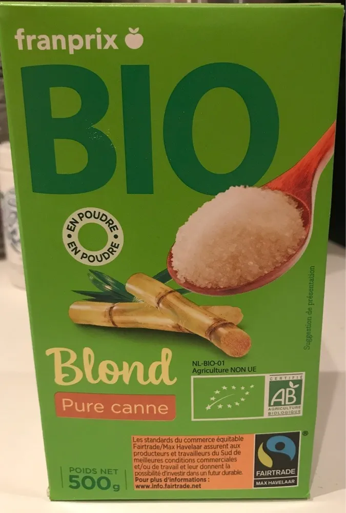 Sucre Blond Pure Canne