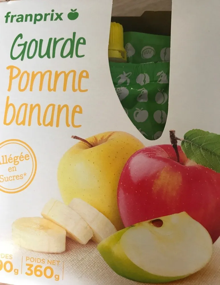 Gourde pomme banane