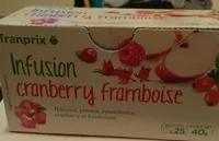 Infusion cranberry framboise