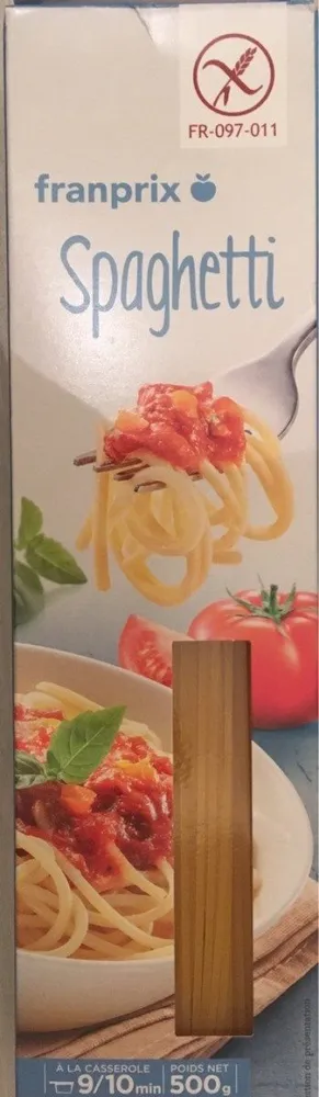 Spaghetti sans gluten