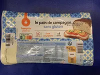 Le pain de campagne sans gluten