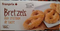 Bretzels aux cristaux de sucre