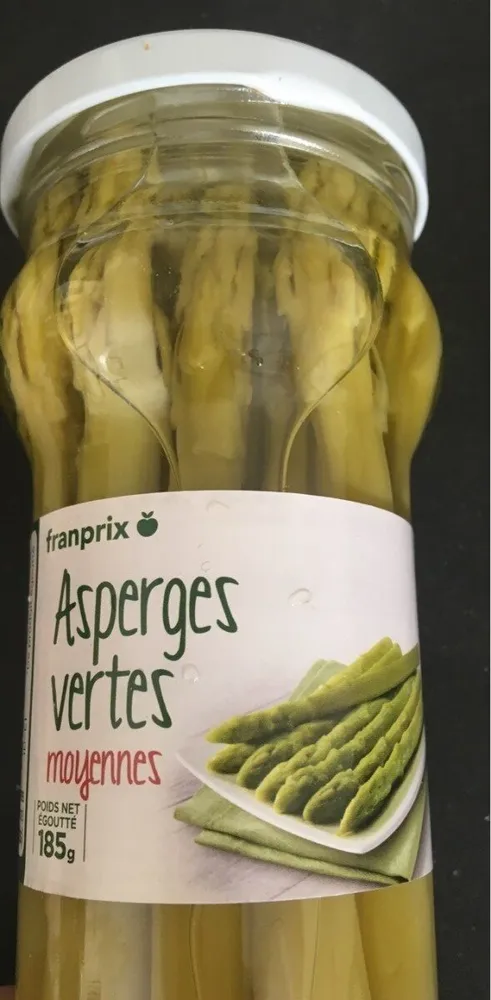 Asperges vertes moyennes