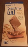 Degustation lait tournesol pavot et fleur de sel