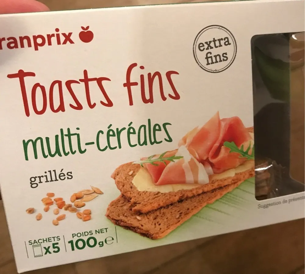 Toast Fins Multi Céréales