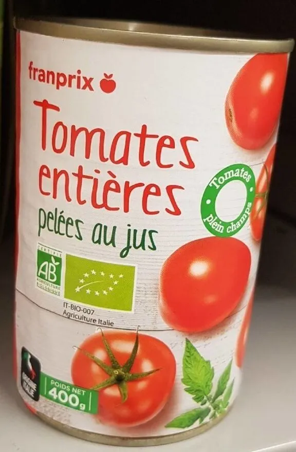 Tomates entières