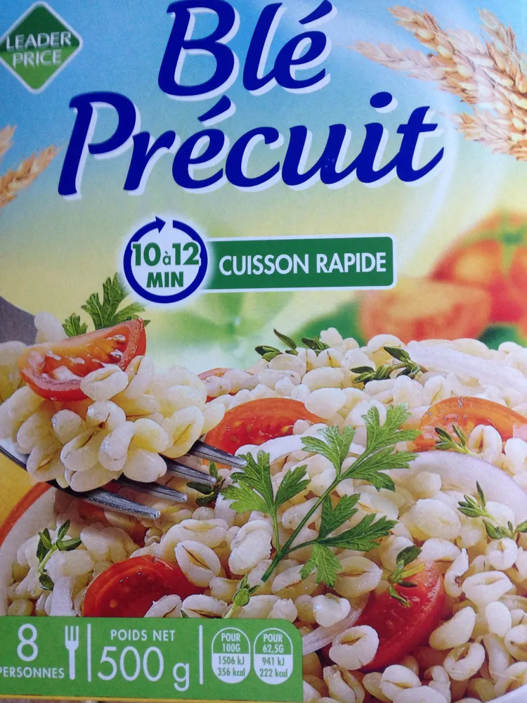 Blé précuit