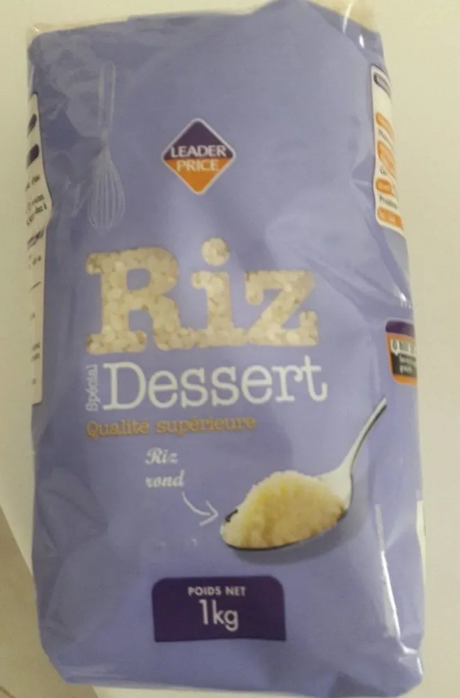 Riz spécial dessert