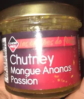 Chutney mangue ananas passion