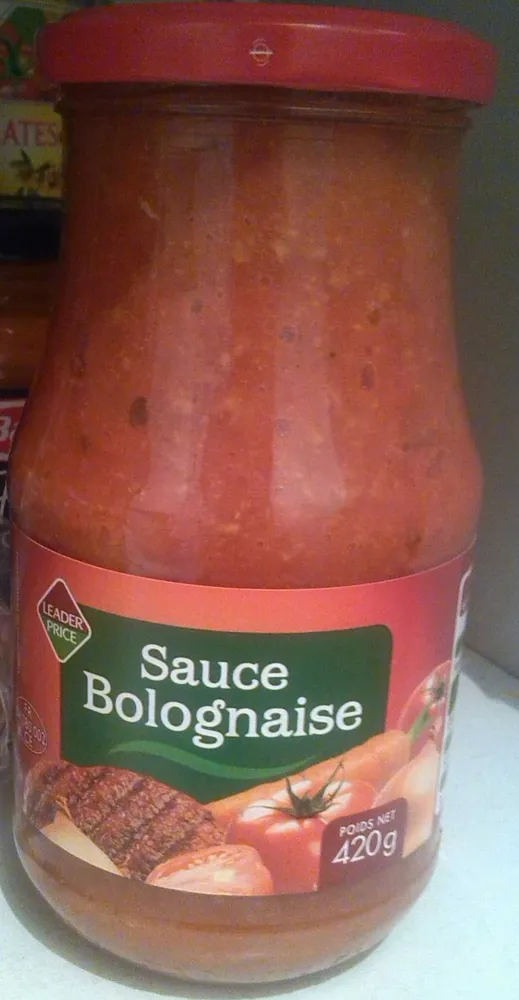 Sauce tomate cuisinée à la viande de boeuf