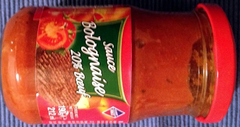 Sauce Bolognaise (20 % Bœuf)