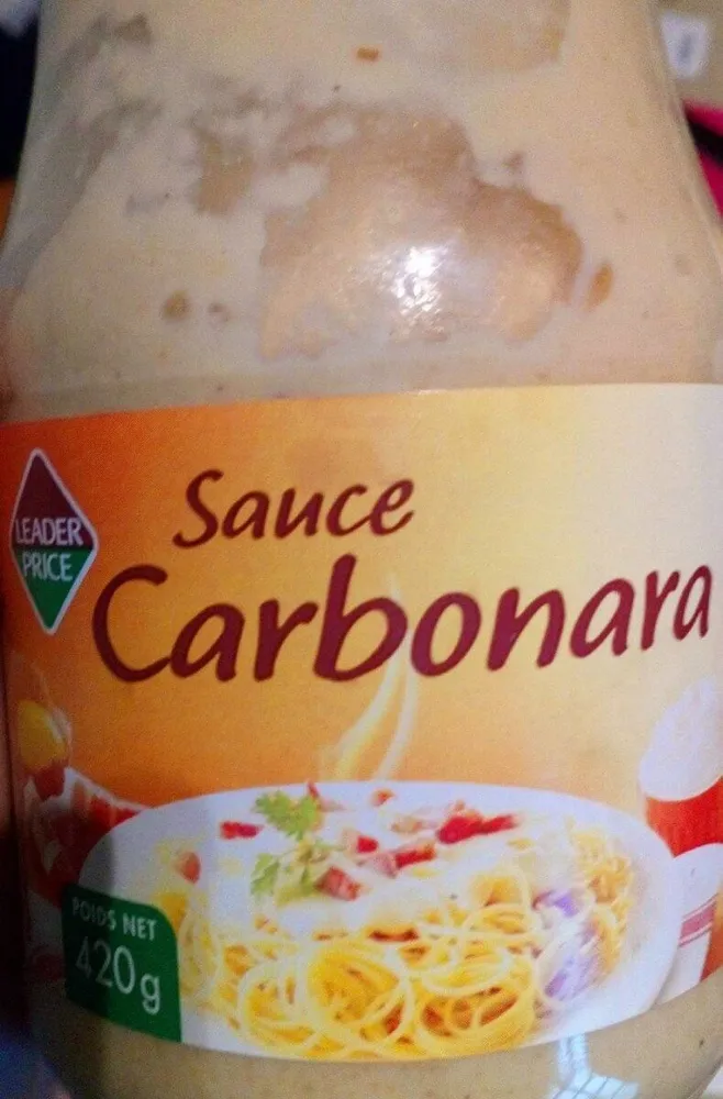Sauce carbonara