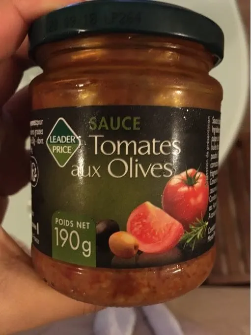 Sauce Tomate aux Olives
