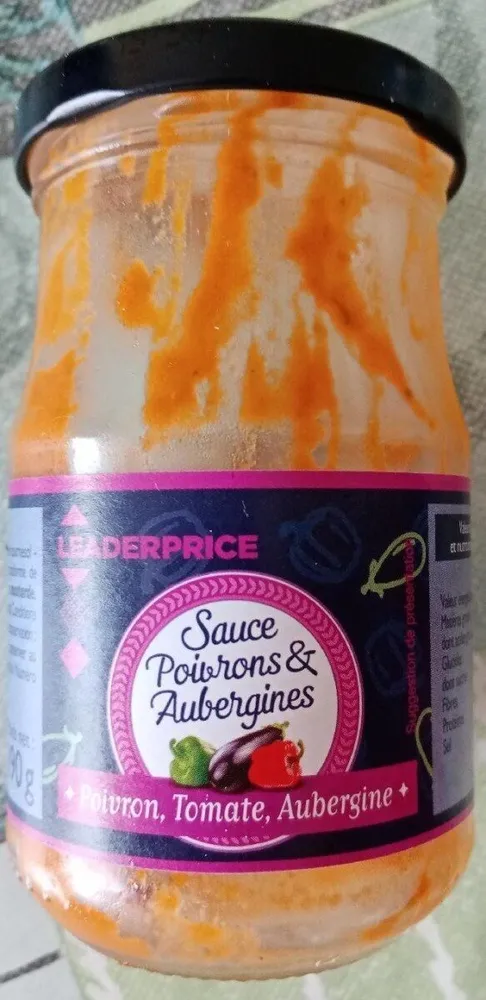 Sauce Poivrons & Aubergines