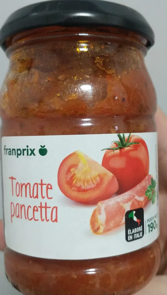 Tomate pancetta