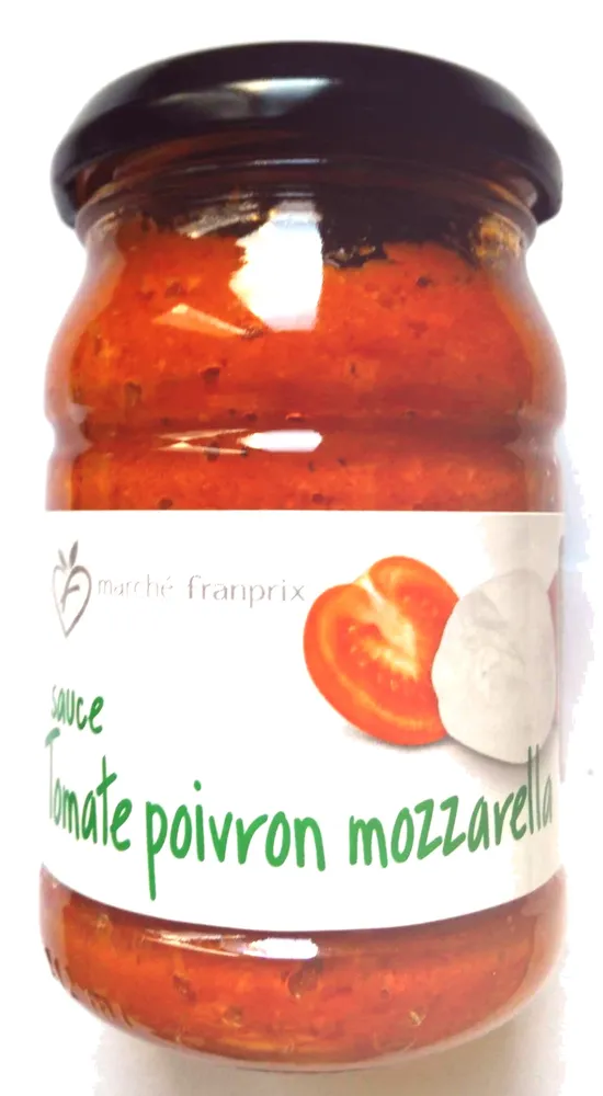 Sauce Tomate Poivron Mozzarella