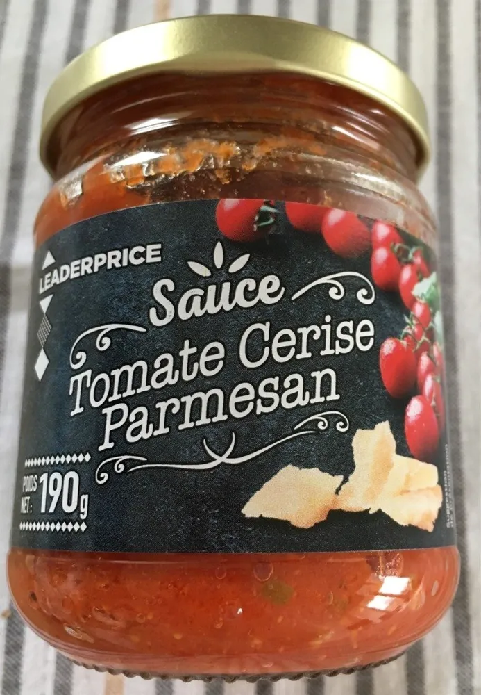 Sauce tomates cerises parmesan