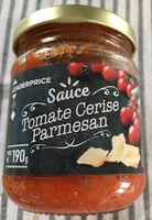 Sauce tomates cerises parmesan