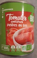 Tomates entières pelées au jus