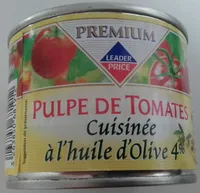 Pulpe de Tomates Cuisinée à l'Huile d'Olive 4%