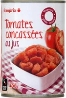 Tomates concassées au jus